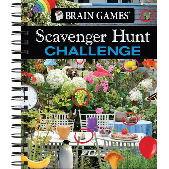 Brain Games Brain Games - Scavenger Hunt Challenge: Volume 2, (Spiral-Bound)