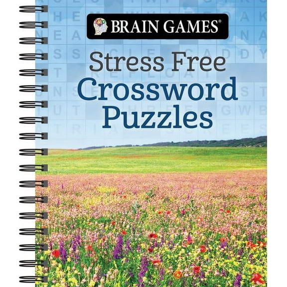 Brain Games Brain Games - Stress Free: Crossword Puzzles, (Spiral-Bound)
