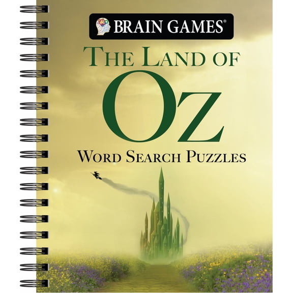 Brain Games - the Land of Oz Word Search Puzzles (Spiral-Bound)