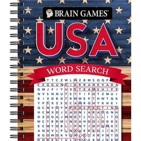 Brain Games Brain Games - USA Word Search (#7), (Spiral-Bound)