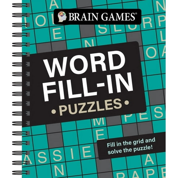 Brain Games Brain Games - Word Fill-In Puzzles, (Spiral-Bound)