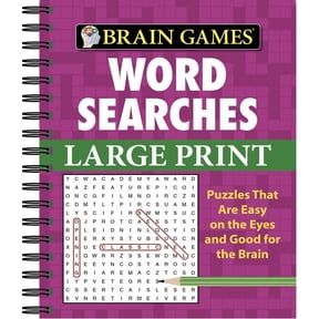 Large Print Wordsearches
