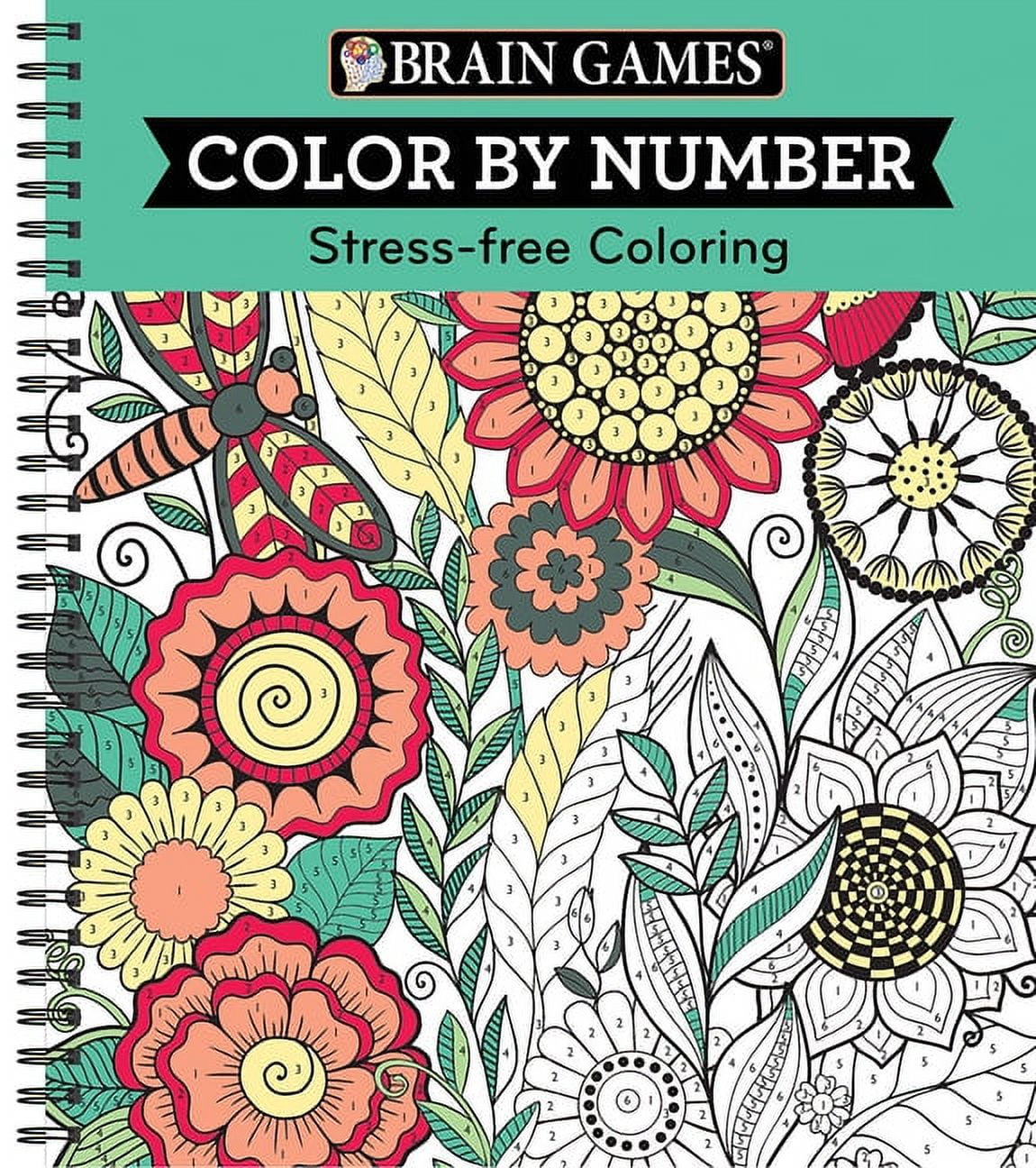 Brain Games Color by Number Brain Games Color by Number Stress