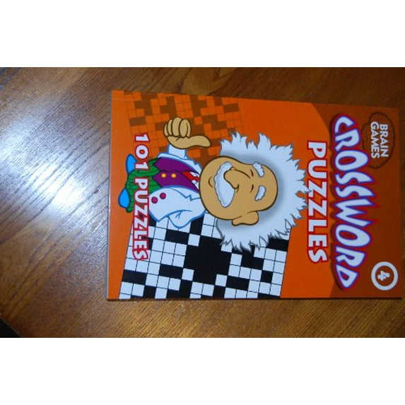 Pre-Owned Brain Games Crossword Puzzles #4 Paperback