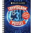 thumbnail image 1 of Pre-Owned Brain Games Brain Games - Cryptogram Puzzles: The Most Mysterious of Puzzles, (Spiral-Bound), 1 of 1