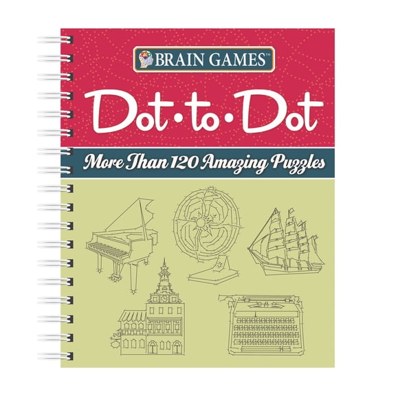 Pre-Owned Brain Games - Dot-to-Dot: More than 120 Amazing Puzzles, 9781450875752, 1450875750, Paperback,