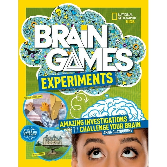 Brain Games National Geographic Kids Brain Games: Experiments, (Hardcover)