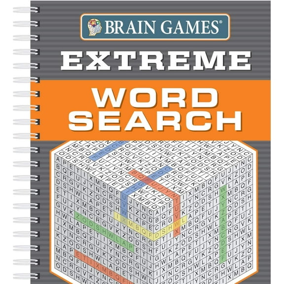 Brain Games - Extreme Word Search (256 Pages)