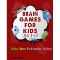 thumbnail image 1 of Brain Games For Kids Ages 8-12: Sudokus, Mazes, Word Searches, and More! (With Solutions) (Paperback)(Large Print), 1 of 1