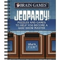 thumbnail image 1 of Pre-Owned Brain Games - Jeopardy!: Puzzles and Games to Help You Become a Quiz Show Master (Spiral-bound) 1640302875 9781640302877, 1 of 1