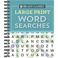 thumbnail image 1 of Pre-Owned Brain Games - Large Print Word Searches (Teal) Paperback, 1 of 1