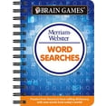 thumbnail image 1 of Pre-Owned Brain Games Mini - Merriam-Webster Word Searches (Spiral-bound) 1640301127 9781640301122, 1 of 1