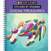 Brain Games Ocean Treasures Geometric Stickers