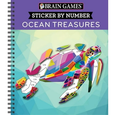 Brain Games Ocean Treasures Geometric Stickers
