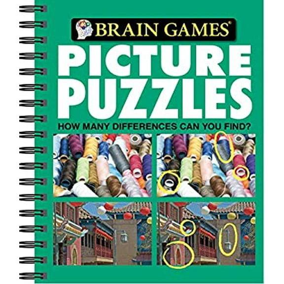 Pre-Owned Brain Games - Picture Puzzles #2: How Many Differences Can You Find? (Unknown) 141271608X 9781412716086
