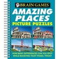thumbnail image 1 of Pre-Owned Brain Games - Picture Puzzles: Amazing Places - How Many Differences Can You Spot While Boosting Your Travel Trivia? (Spiral-bound) 1412798051 9781412798051, 1 of 1