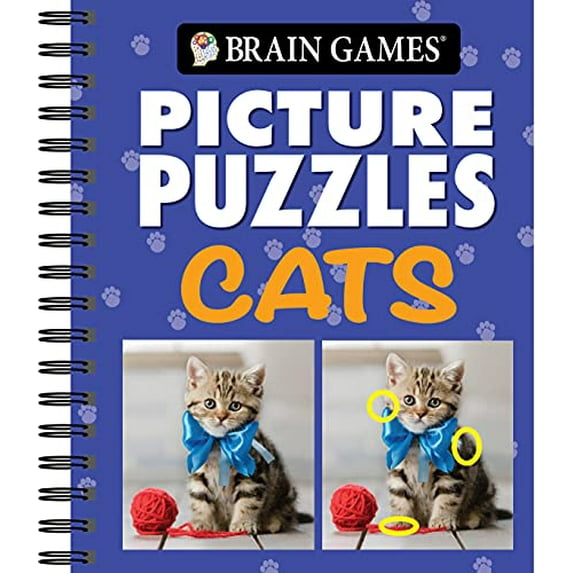 Pre-Owned Brain Games - Picture Puzzles: Cats Paperback
