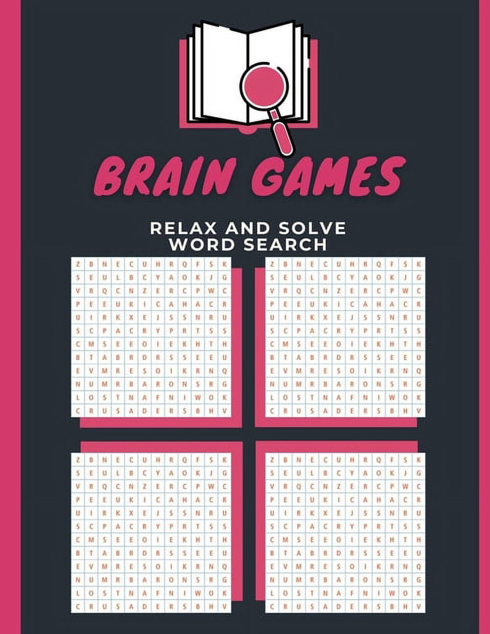 Brain Games Relax And Solve Word Search : First Word Search Reading Made  Easy - Lower Your Brain Age Word Search Book, Map It Seek & Find Atlas Of  Brainy Challenges, The