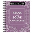 thumbnail image 1 of Brain Games - Relax and Solve Brain Games - Relax and Solve: Crosswords, (Spiral-Bound), 1 of 1