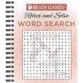 thumbnail image 1 of Pre-Owned Brain Games - Relax and Solve: Word Search (Coral) (Spiral-bound) 1640301267 9781640301269, 1 of 1