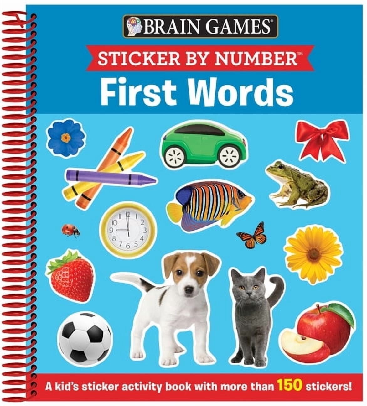 Baby First Sticker Ios Brain Games - Sticker Activity Brain Games - Sticker by Number: First ...
