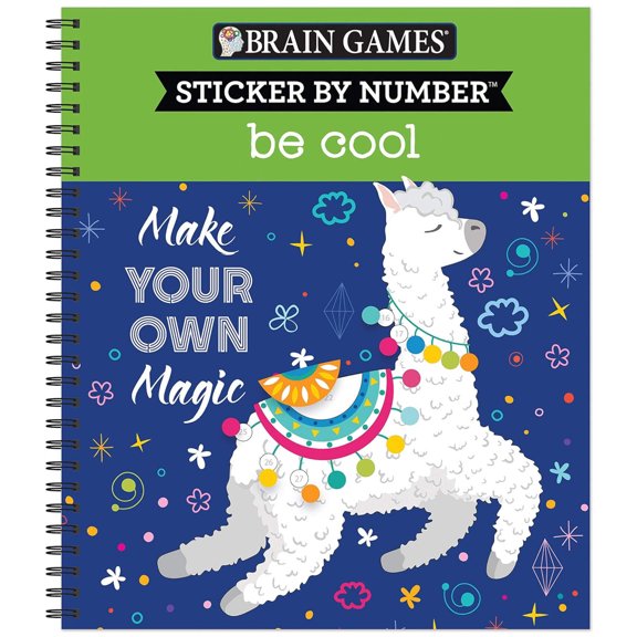 Brain Games - Sticker by Number: Be Cool