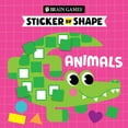 thumbnail image 1 of Brain Games - Sticker by Shape Brain Games - Sticker by Shape: Animals (for Kids Ages 3-6), (Paperback), 1 of 1