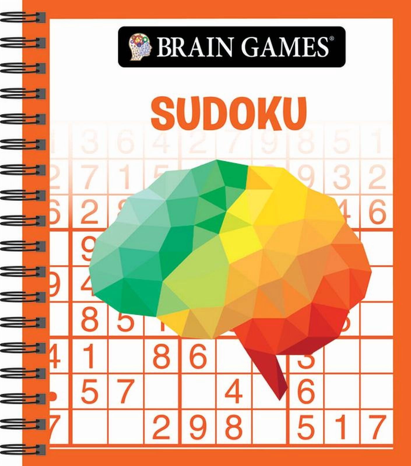Random Brain Games Brain Games Brain Games - Sudoku (Poly Brain Cover), (Spiral-Bound ...