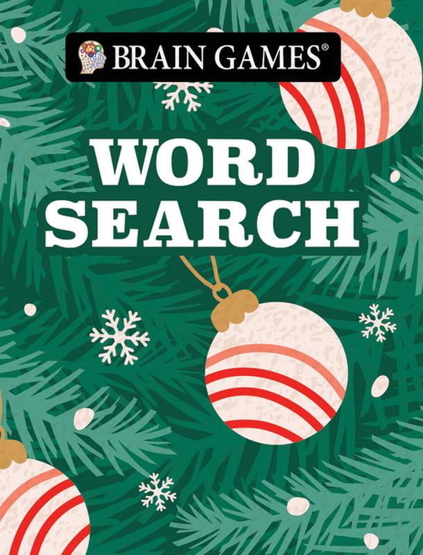 Brain Games - Take-Along Brain Games - Take-Along - Christmas Word Search (Trim the Tree Design), (Paperback)