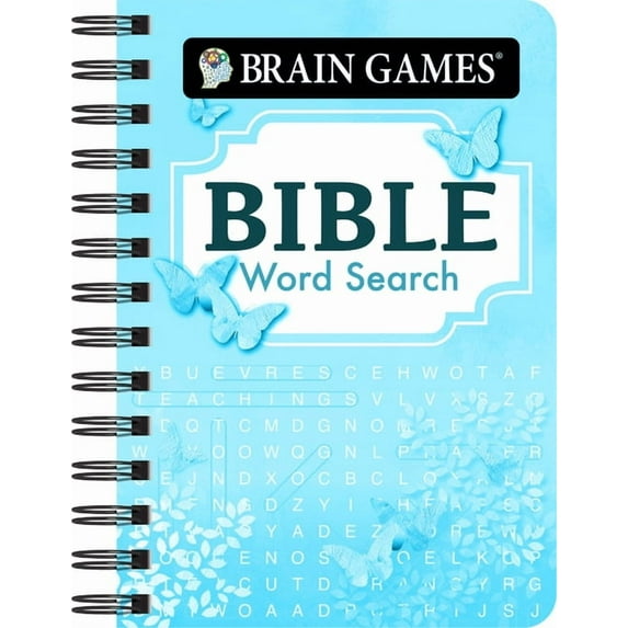 Brain Games - To Go Brain Games - To Go - Bible Word Search (Blue), (Spiral-Bound)