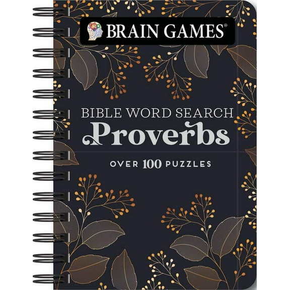 Brain Games - To Go Brain Games - To Go - Bible Word Search: Proverbs, (Spiral-Bound)