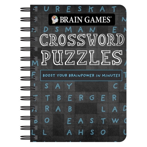 Brain Games - To Go Brain Games - To Go - Crossword Puzzles (Chalkboard), (Spiral-Bound)