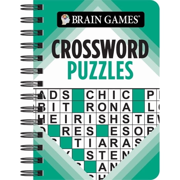 Brain Games - To Go Brain Games - To Go - Crossword Puzzles (Teal), (Spiral-Bound)