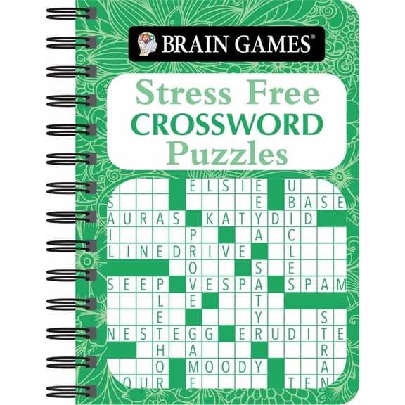 Brain Games - To Go Brain Games - To Go - Stress Free: Crossword Puzzles, (Spiral-Bound)