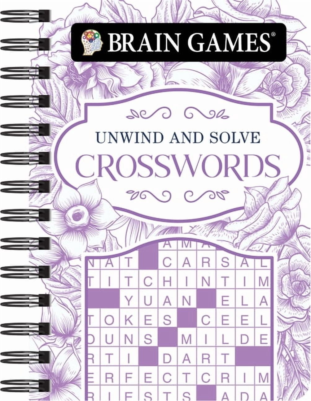 Brain Games - To Go Brain Games - To Go - Unwind and Solve: Crosswords, (Spiral-Bound)