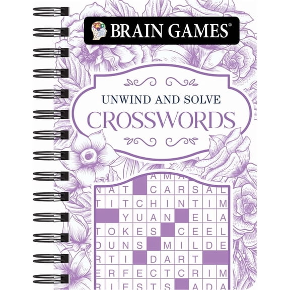 Brain Games - To Go Brain Games - To Go - Unwind and Solve: Crosswords, (Spiral-Bound)