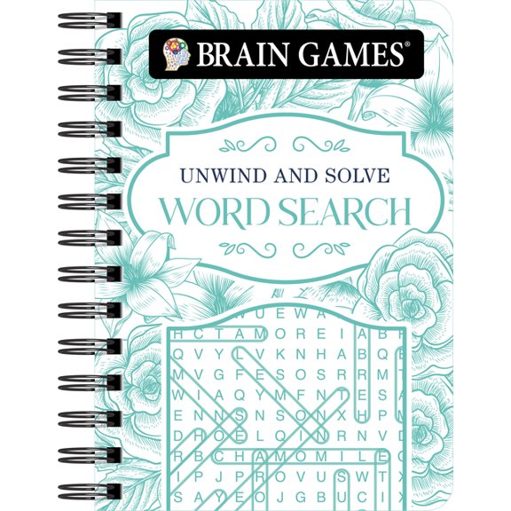 Brain Games - To Go Brain Games - To Go - Unwind and Solve Word Search, (Spiral-Bound)
