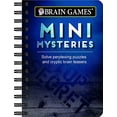 thumbnail image 1 of Pre-Owned Brain Games - To Go - Mini Mysteries: Solve Perplexing Puzzles and Cryptic Brain Teasers (Spiral-bound) 1680229125 9781680229127, 1 of 1