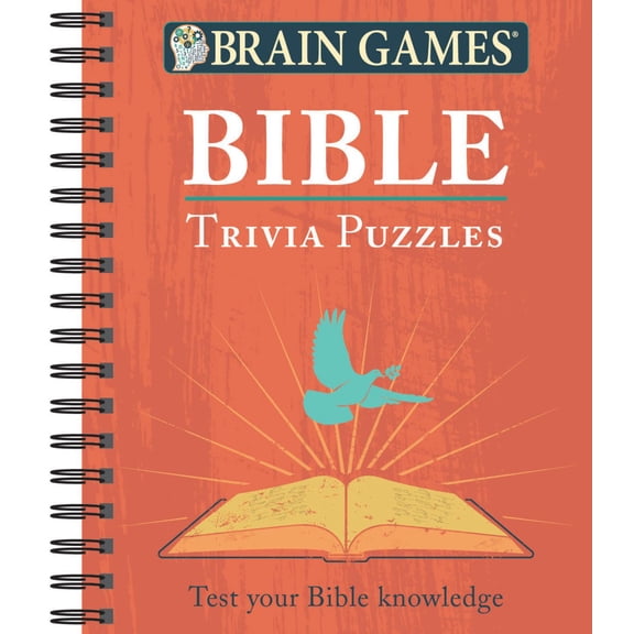 Pre-Owned Brain Games Bible Trivia Puzzles