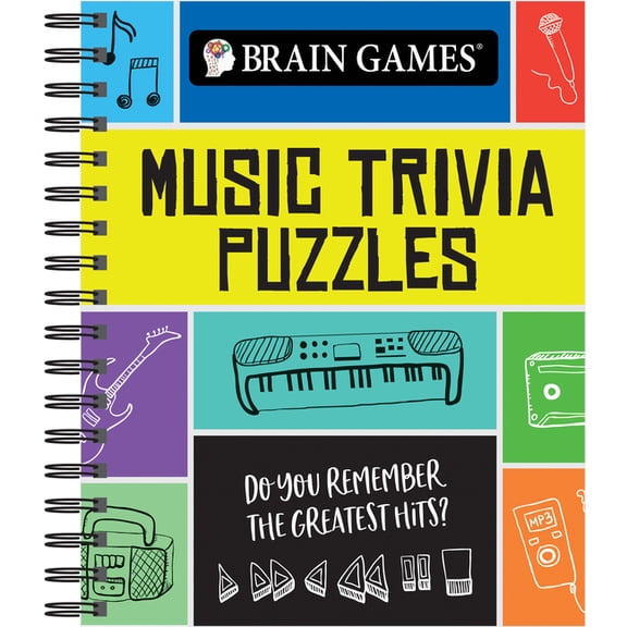 Pre-Owned Brain Games - Trivia Brain Games Trivia - Music Trivia, (Spiral-Bound)