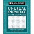 thumbnail image 1 of Pre-Owned Brain Games - Unusual Knowledge Word Search (384 Pages) Paperback, 1 of 1