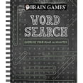 thumbnail image 1 of Pre-Owned Brain Games - Word Search (Chalkboard #1): Exercise Your Mind in Minutes Volume 1 Paperback, 1 of 1