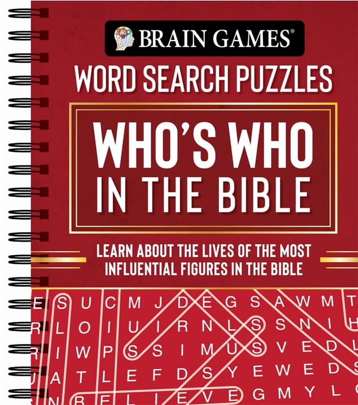 Brain Games Bible Brain Games Word Search Puzzles Who's Who