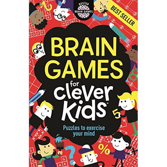 Pre-Owned Brain Games for Clever Kids: Puzzles to Exercise Your Mind ...