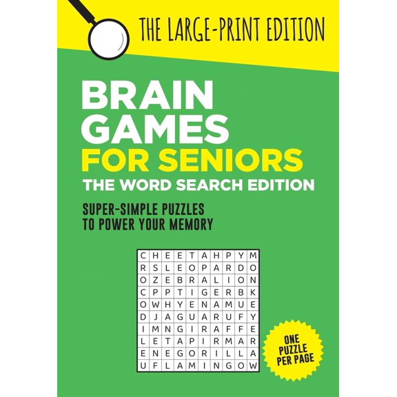 Summersdale Publishers Brain Games for Seniors: The Word Search Edition (Paperback)