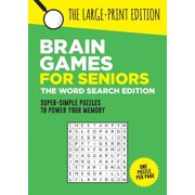 Summersdale Publishers Brain Games for Seniors The Word Search Edition Paperback