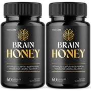 Brain Honey Advanced Brain Support Formula Supplement BrainHoney 120 Capsules