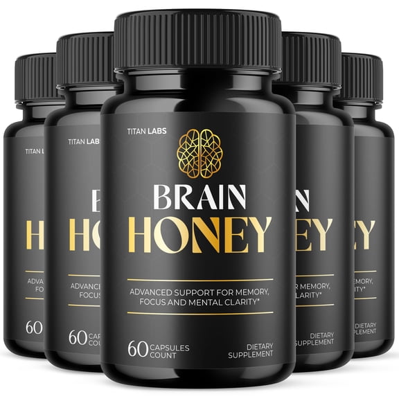 Brain Honey Advanced Brain Support Formula Supplement BrainHoney 300 Capsules