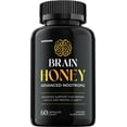 thumbnail image 1 of Brain Honey Capsules – BrainHoney Natural Blend Memory Focus Support Supplement, 1 Pack, 60 Capsules, 1 of 7