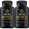 thumbnail image 1 of Brain Honey Capsules – BrainHoney Natural Blend Memory Focus Support Supplement, 2 Pack, 120 Capsules, 1 of 7